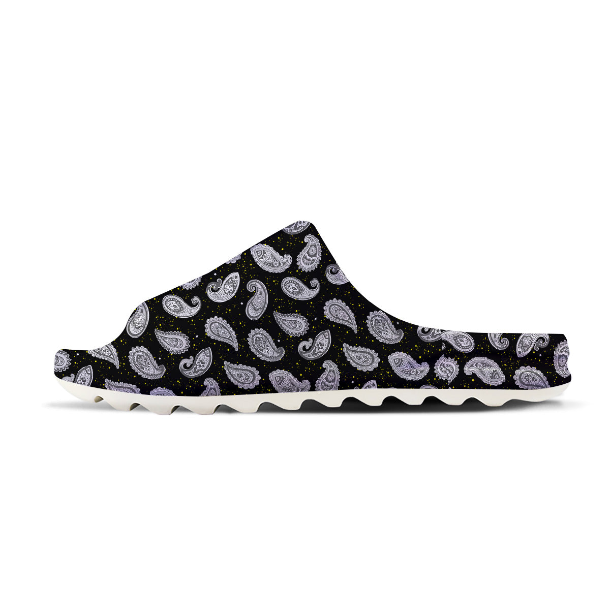 Indian Rug Tribal And Yellow Star Print Pattern Sandals-grizzshop