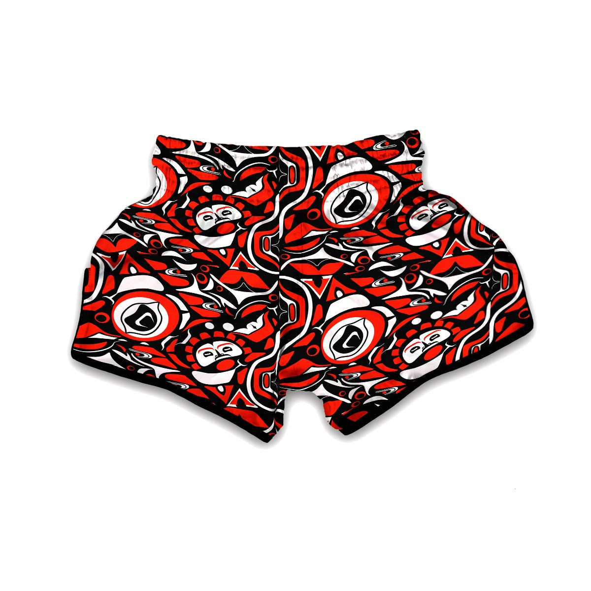 Indians Aztec Tribal Native Navajo American Print Muay Thai Boxing Shorts-grizzshop