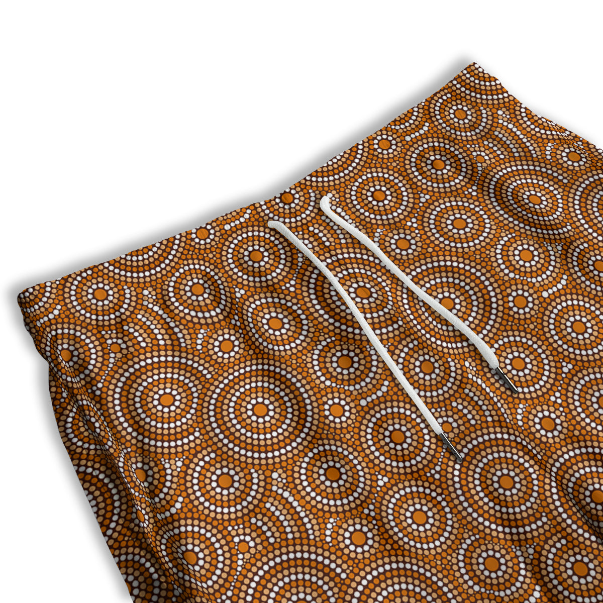 Indigenous Aboriginal Print Pattern Men's Athletic Shorts