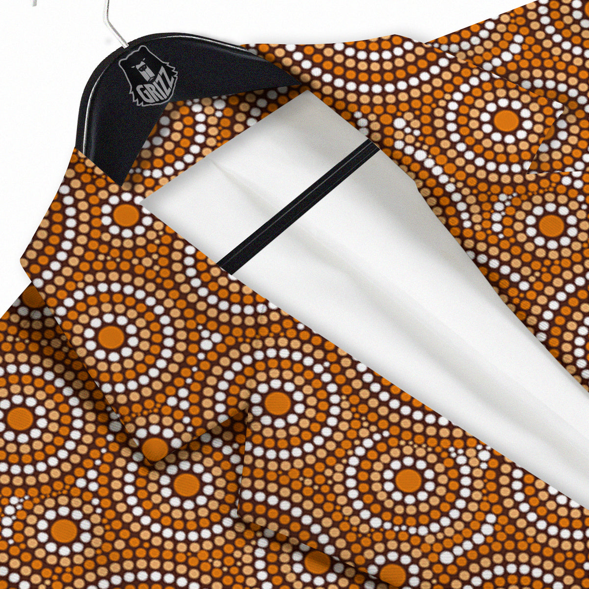 Indigenous Aboriginal Print Pattern Men's Sport Coat-grizzshop