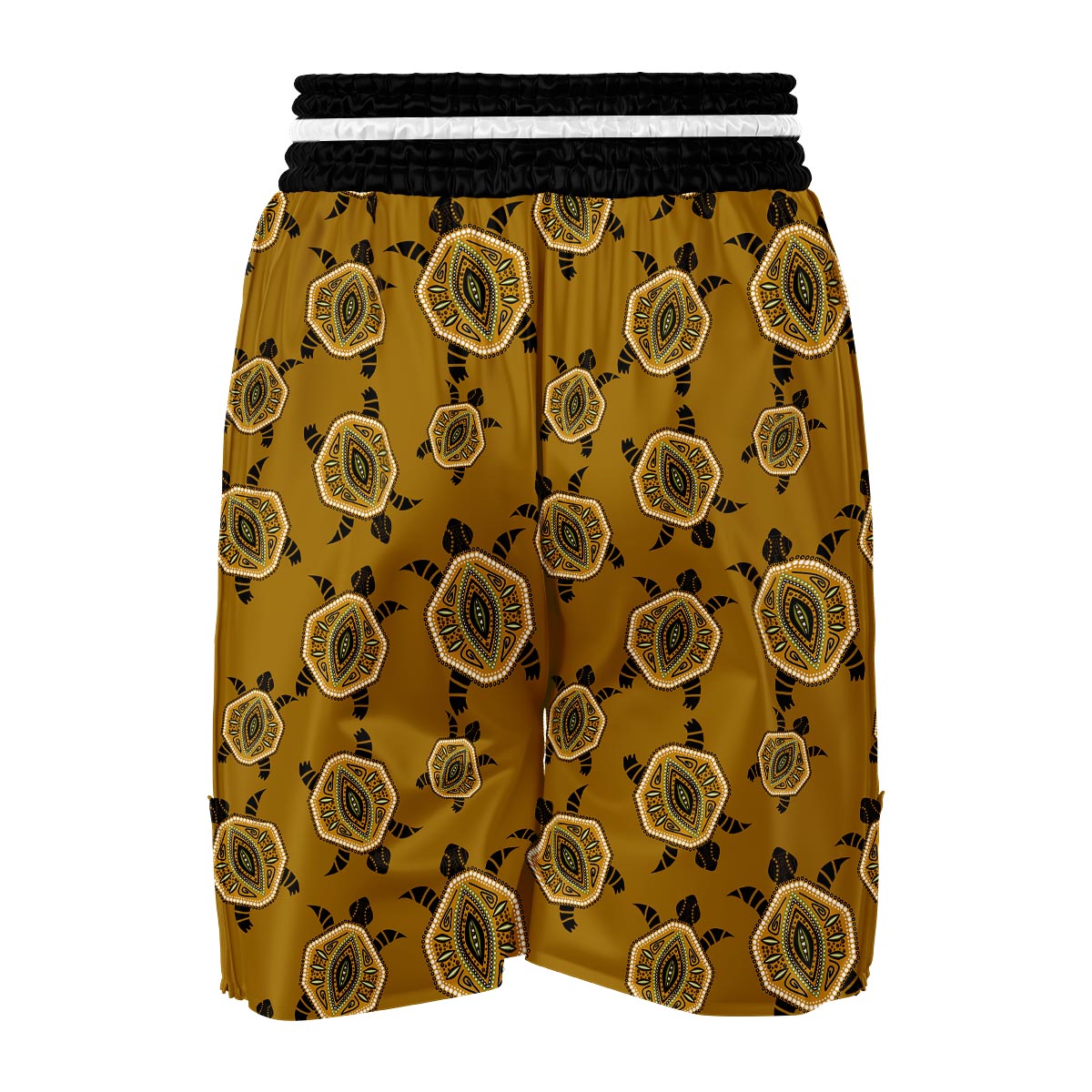 Indigenous Turtle Boxing Shorts-grizzshop