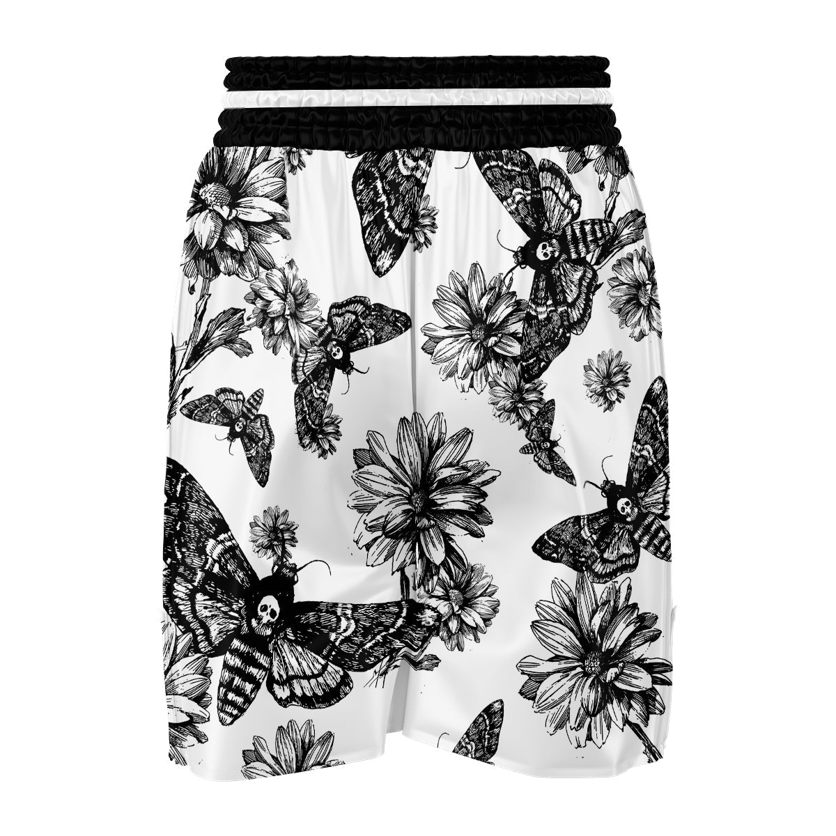 Insect Skull Boxing Shorts-grizzshop