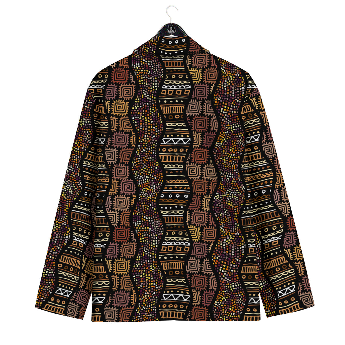 Inspired African Afro Print Pattern Men's Sport Coat-grizzshop