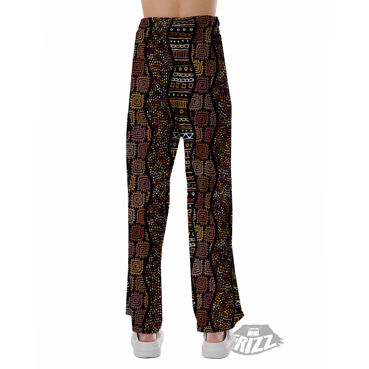 Inspired African Afro Print Pattern Pajama Pants-grizzshop