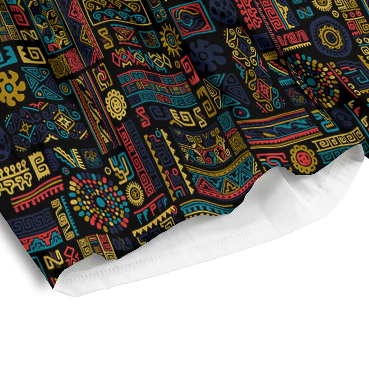 Inspired African Tribal Print Pattern Men's Athletic Shorts