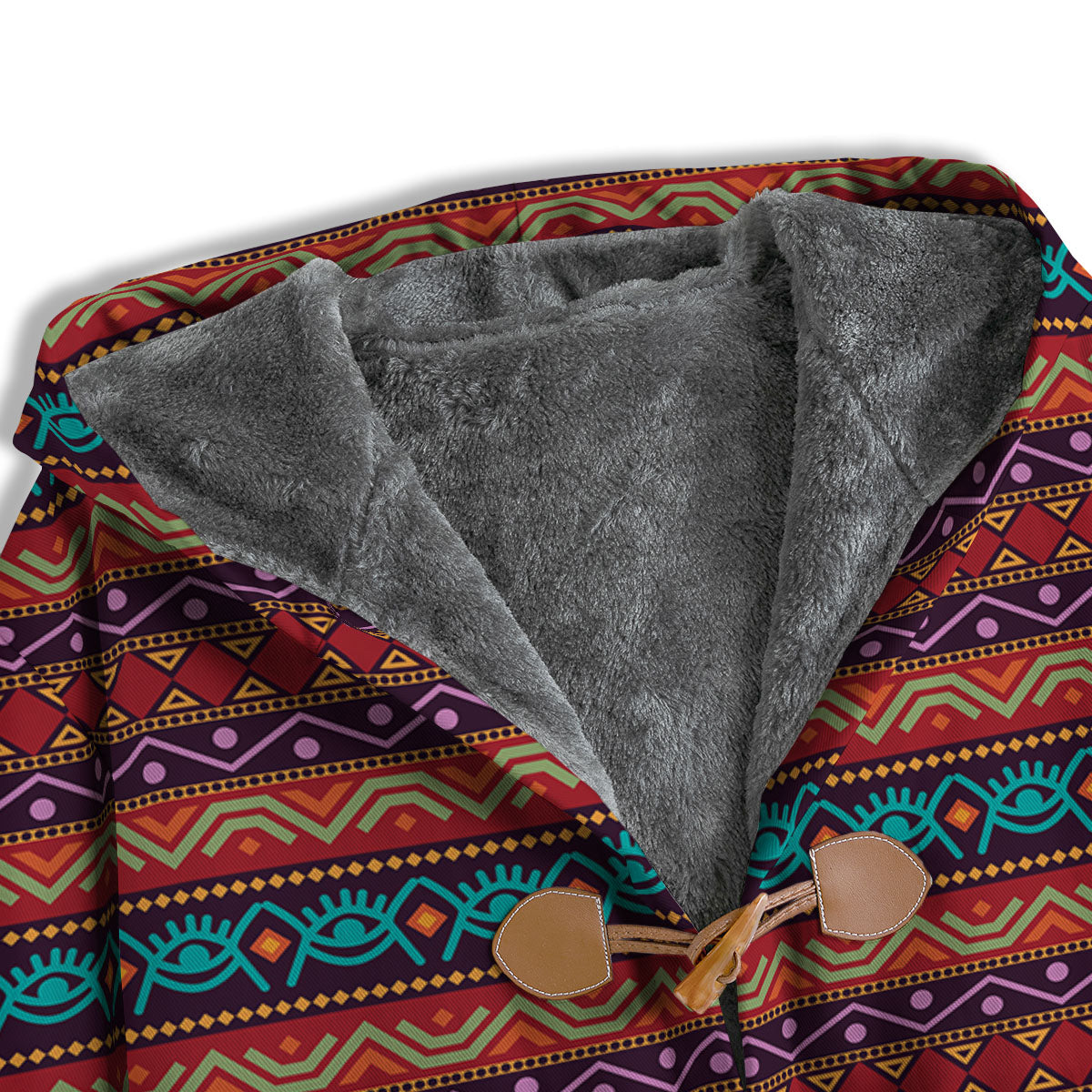 Inspired Afro Ethnic Print Men's Windbreaker Jacket-grizzshop