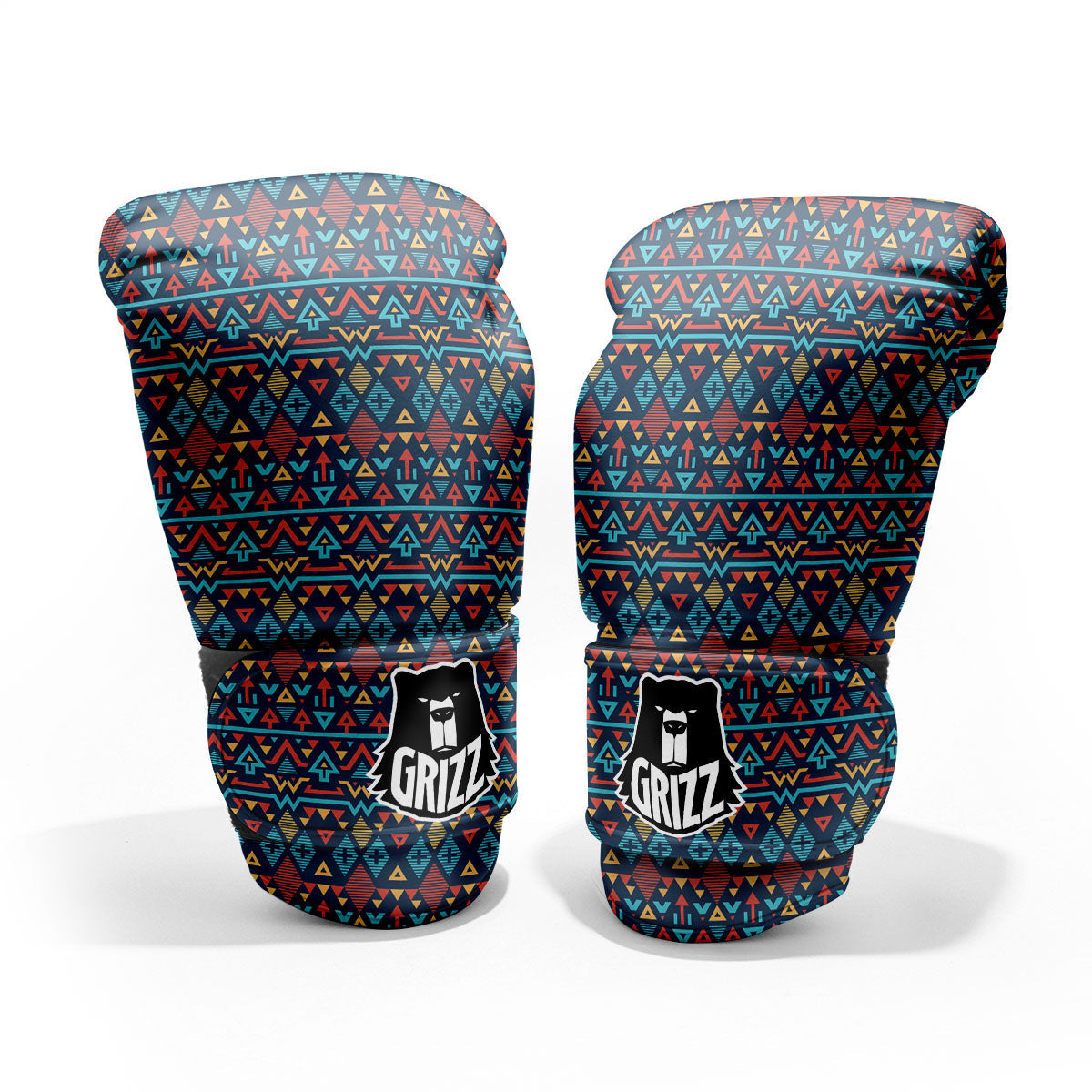 Inspired Ethnic African Print Pattern Pro Boxing Glove