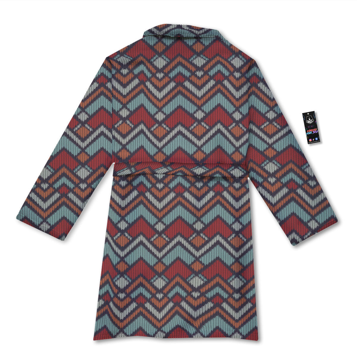 Inspired Native Tribal Print Pattern Bathrobe-grizzshop