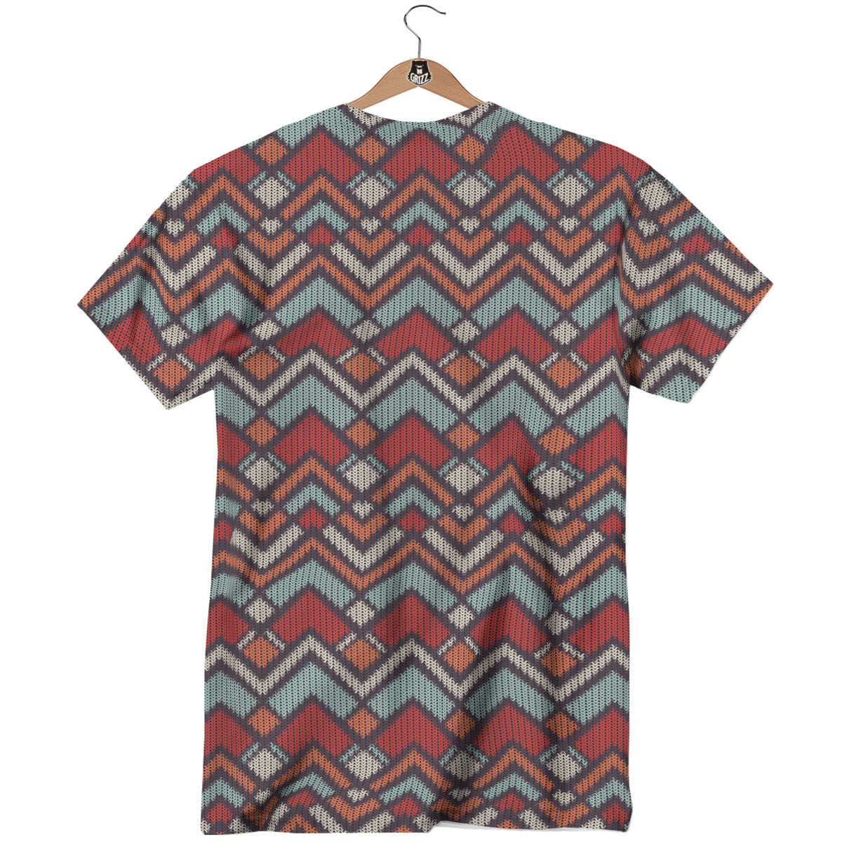 Inspired Native Tribal Print Pattern T-Shirt-grizzshop