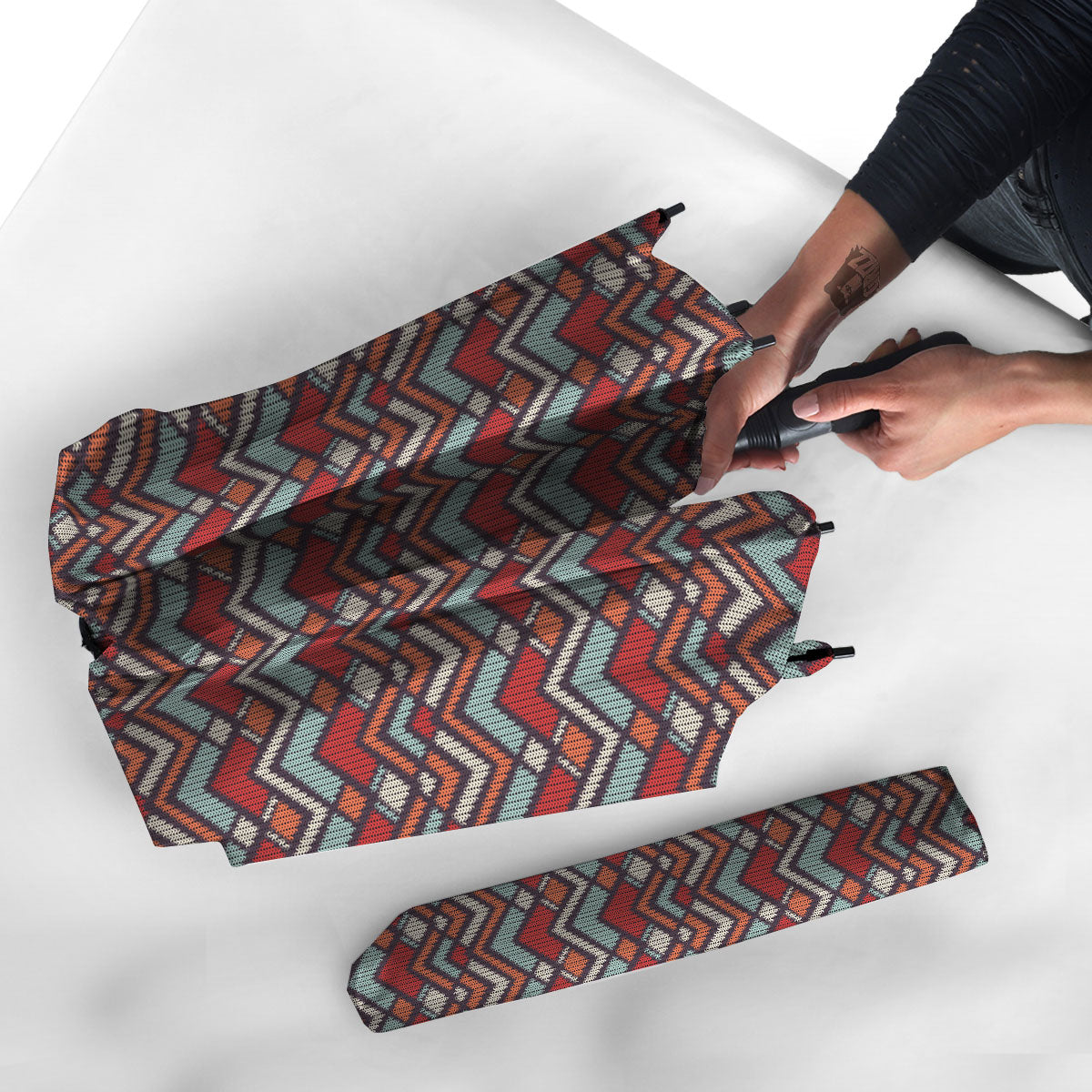 Inspired Native Tribal Print Pattern Umbrella-grizzshop