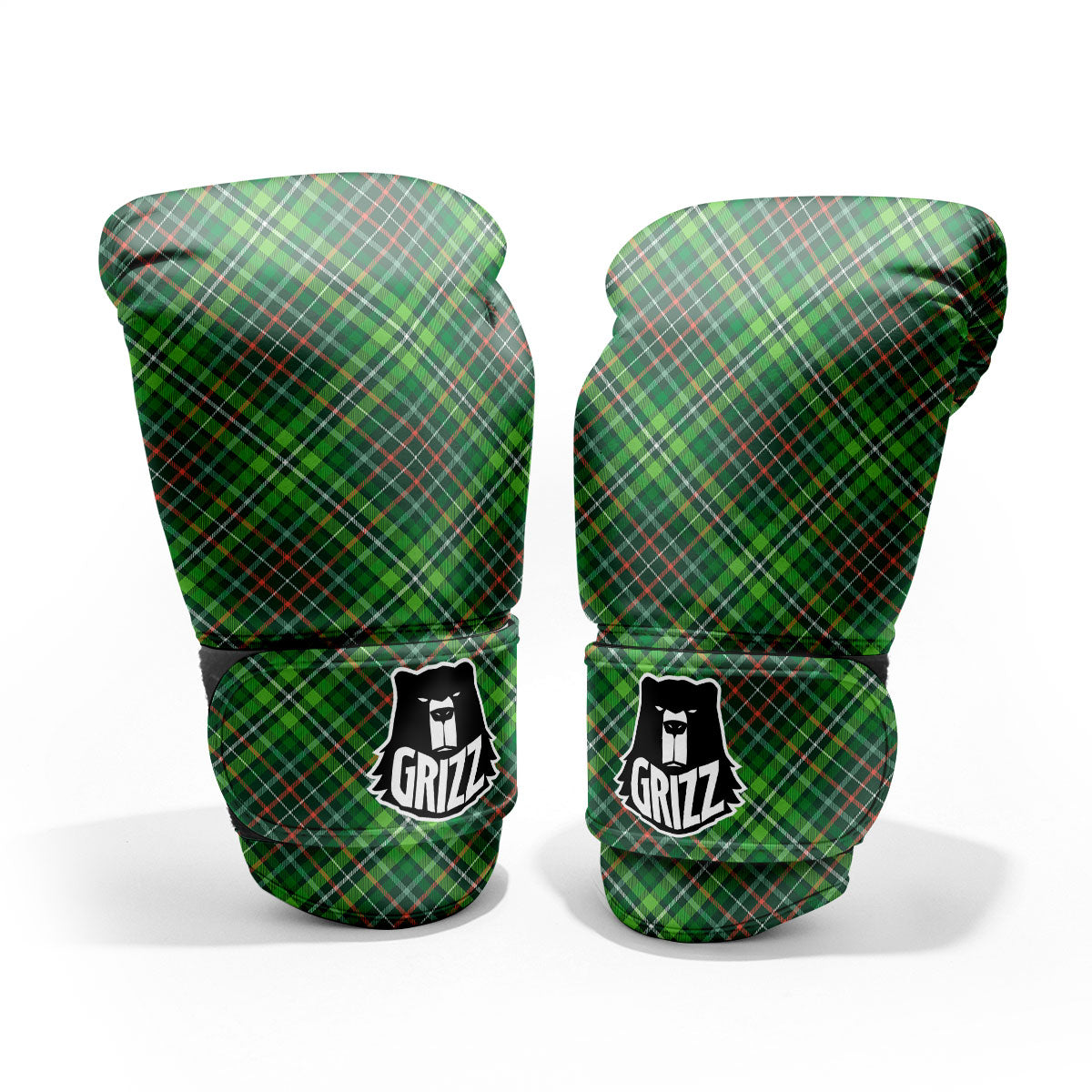 Irish Tartan Saint Patrick's Day Print Pattern Pro Boxing Glove