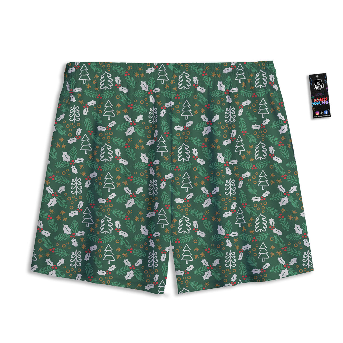 Happy Panda Cute Print Pattern Mesh Shorts