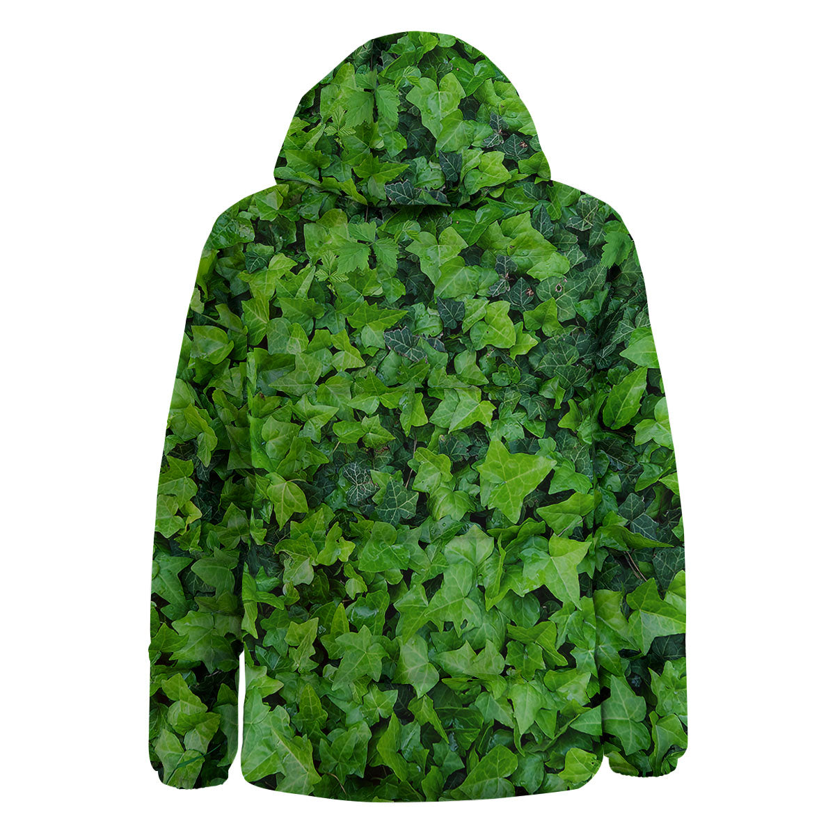Ivy Wall Green Print Down Jacket-grizzshop