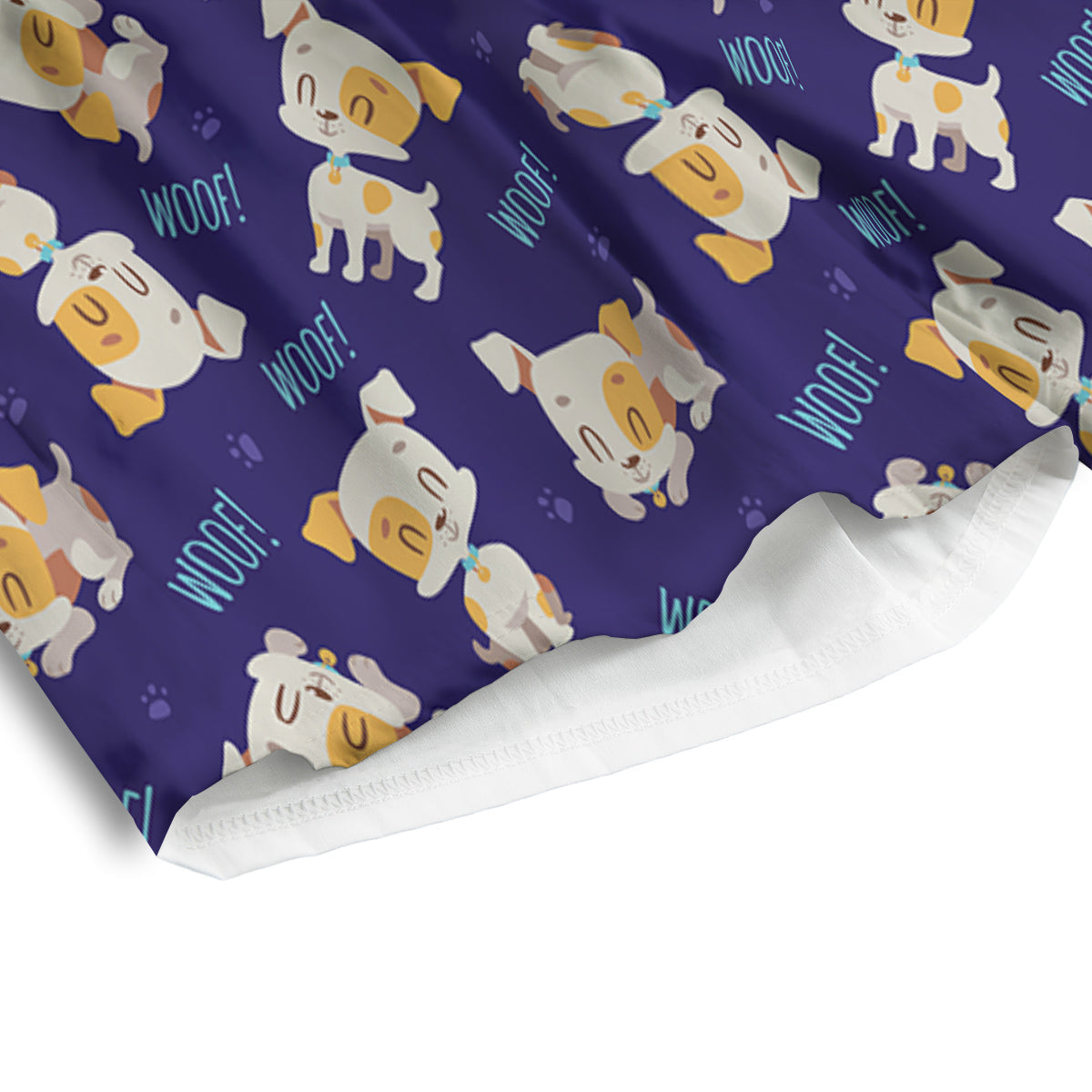 Little Monster Print Pattern Men's Athletic Shorts