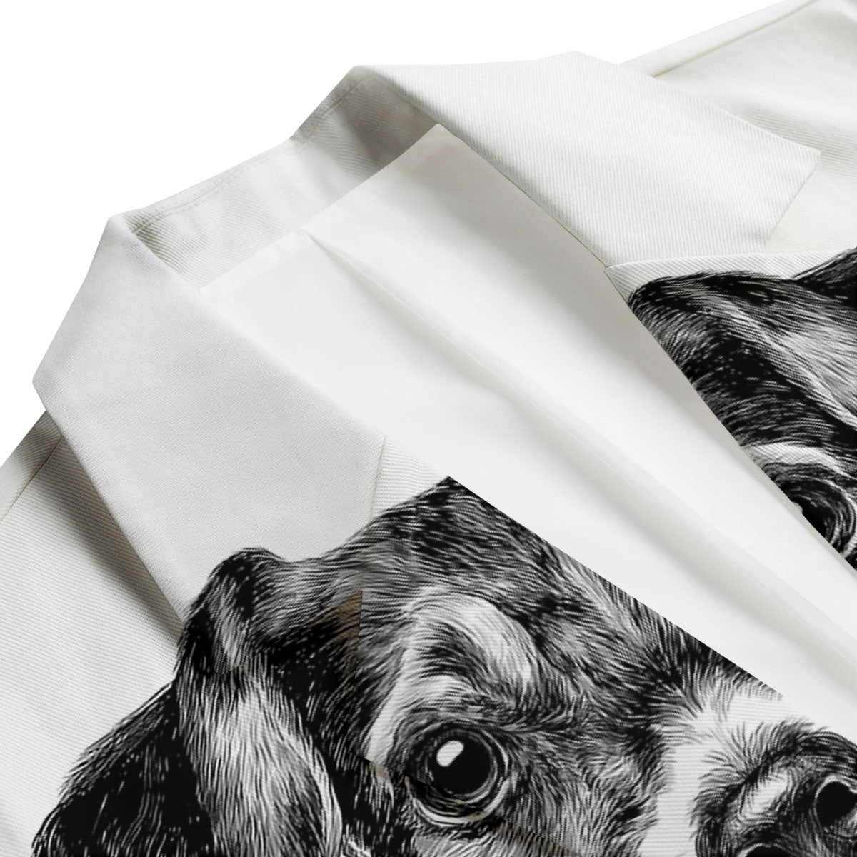 Jack Russell Terrier Drawing Print Men's Blazer-grizzshop