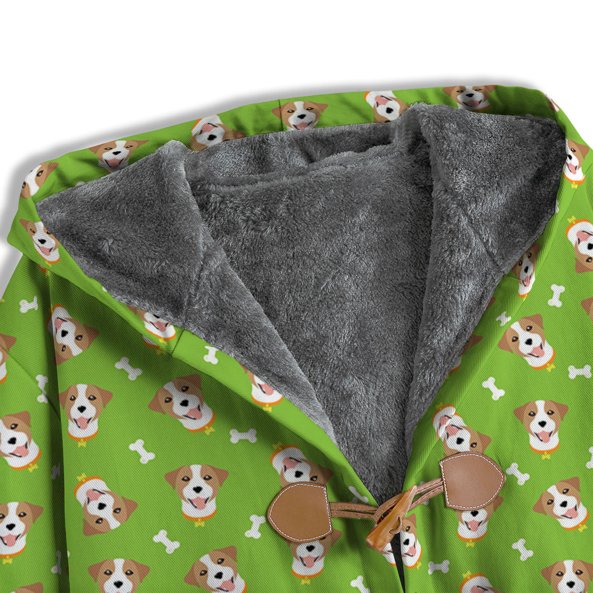 Jack Russell Terrier Happy Print Pattern Men's Windbreaker Jacket-grizzshop