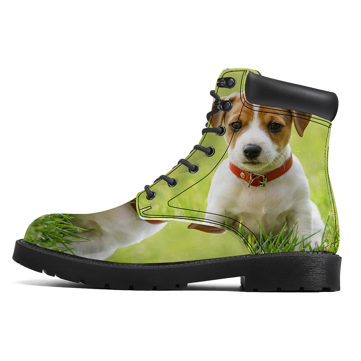 Jack Russell Terrier Little Print Boots-grizzshop