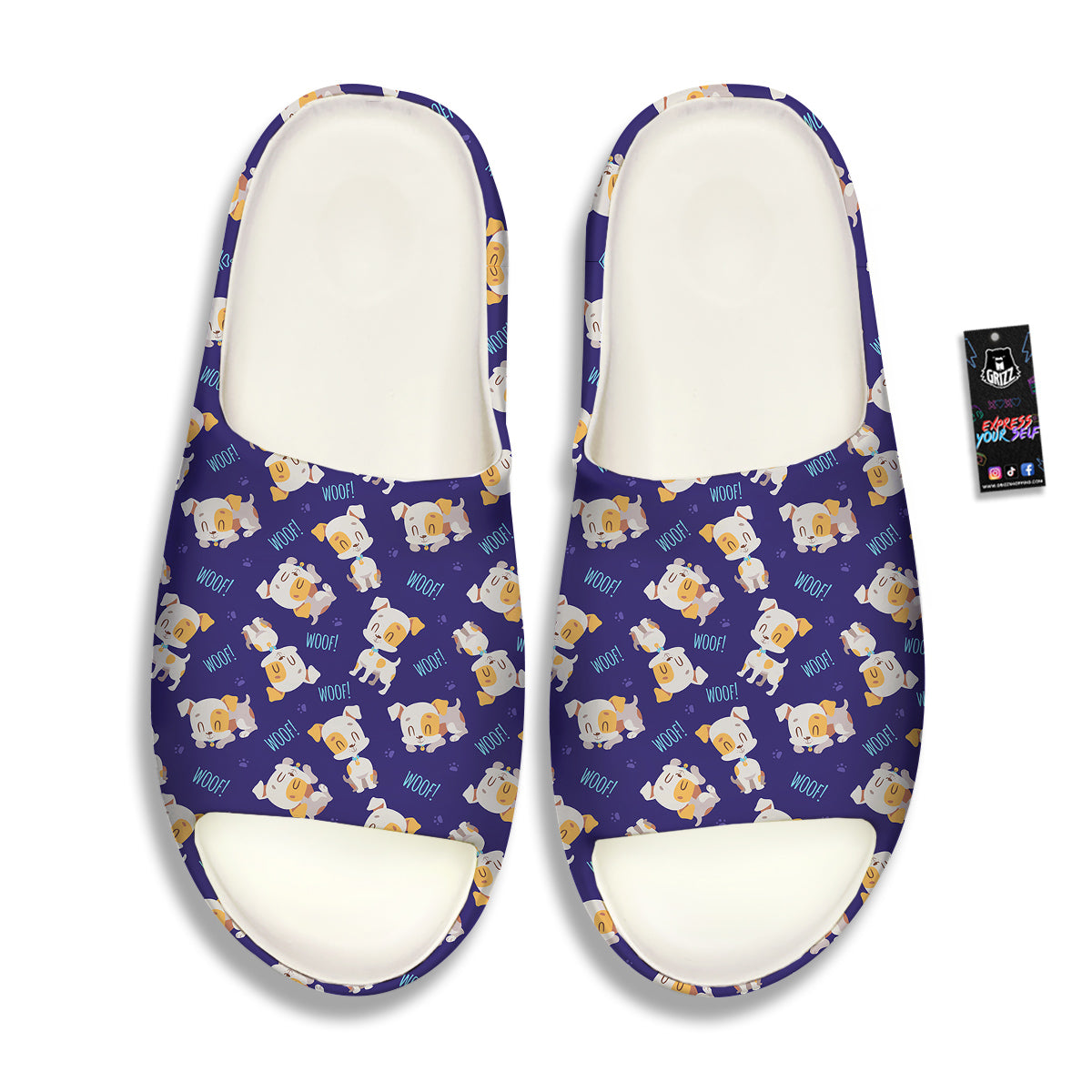 Jack Russell Terrier Cute Print Pattern Sandals-grizzshop