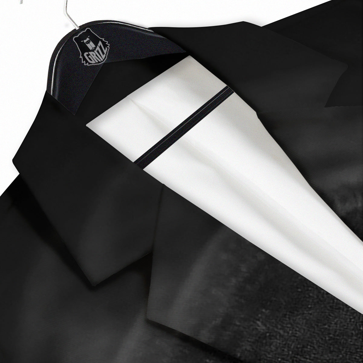 Jaguar Black Print Men's Sport Coat-grizzshop