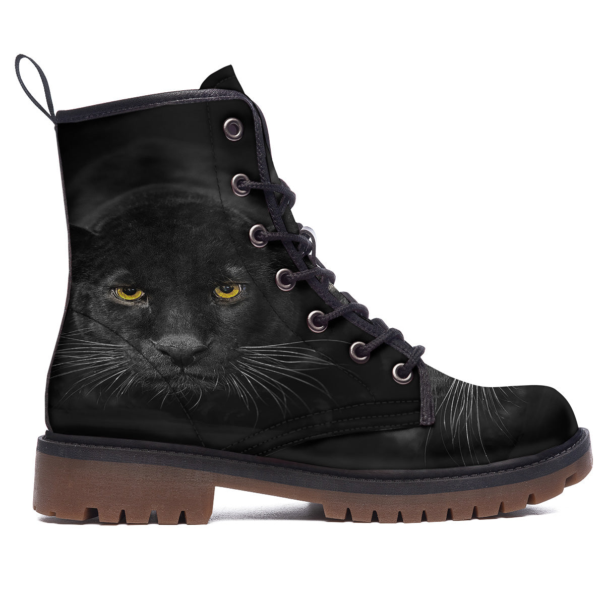 Jaguar Black Print Work Boots-grizzshop