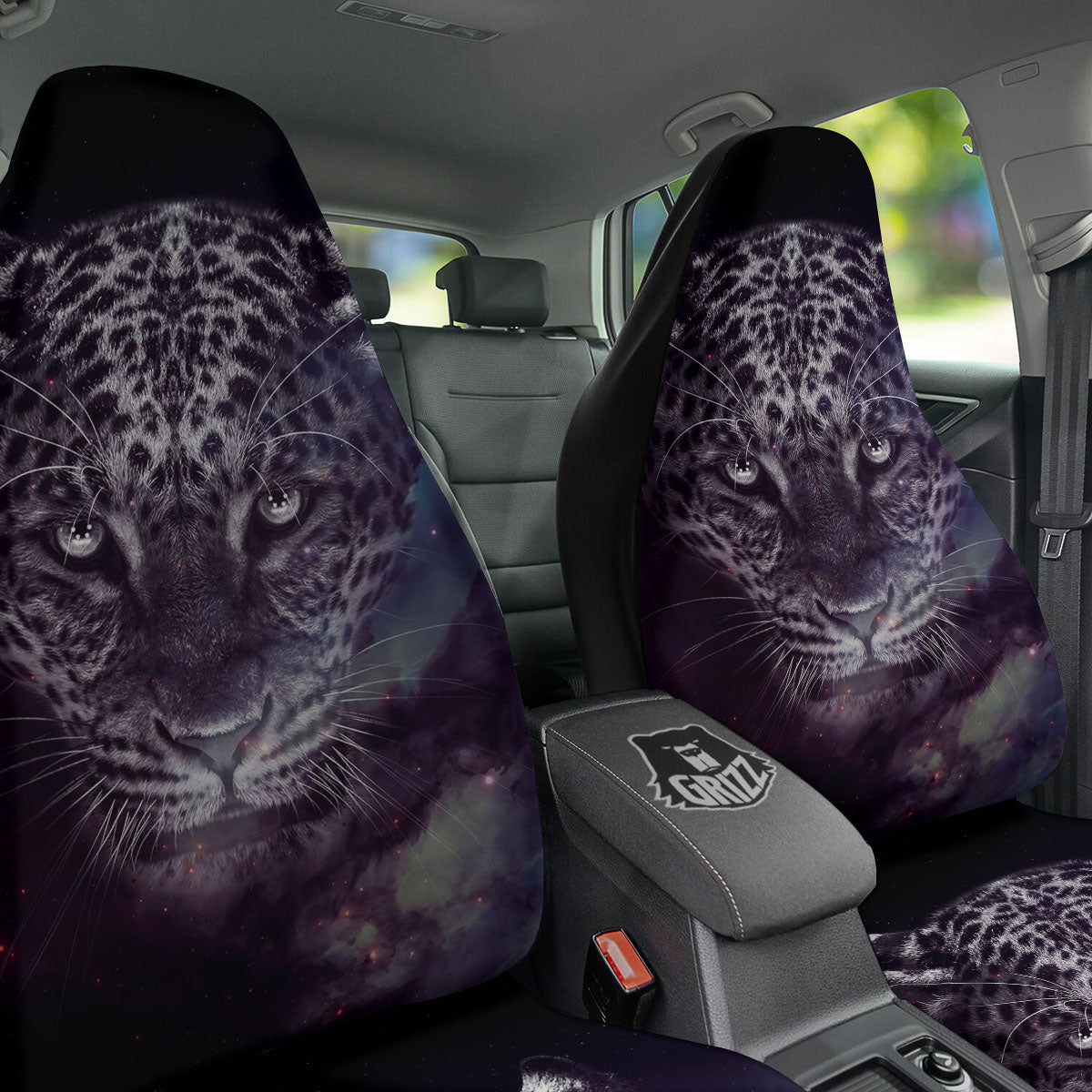 Jaguar Galaxy Print Car Seat Covers-grizzshop