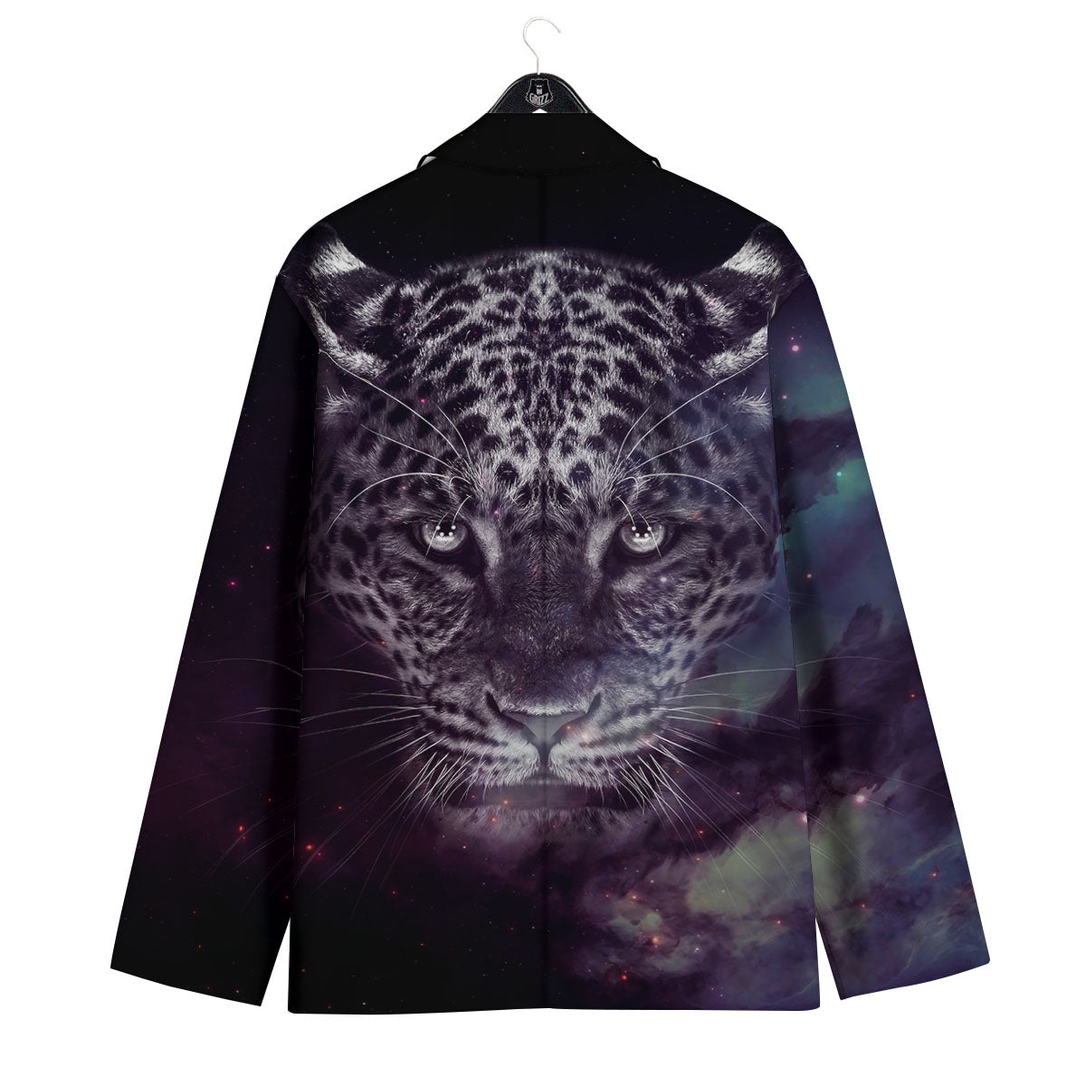 Jaguar Galaxy Print Men's Sport Coat-grizzshop