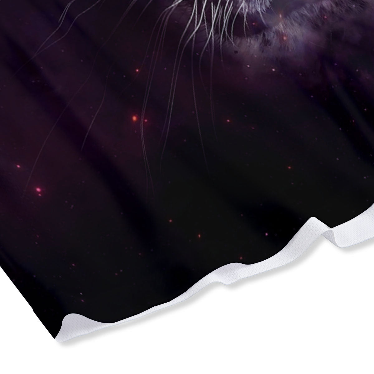 Jaguar Galaxy Print Mesh Shorts