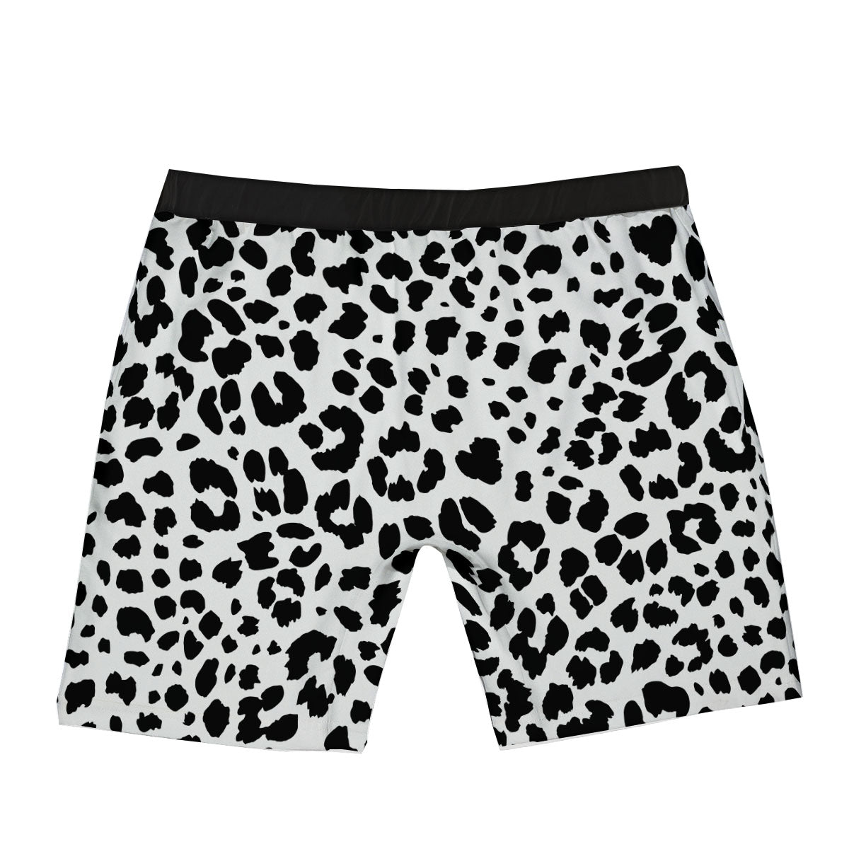 Jaguar White And Black Print Pattern Boxer Briefs-grizzshop