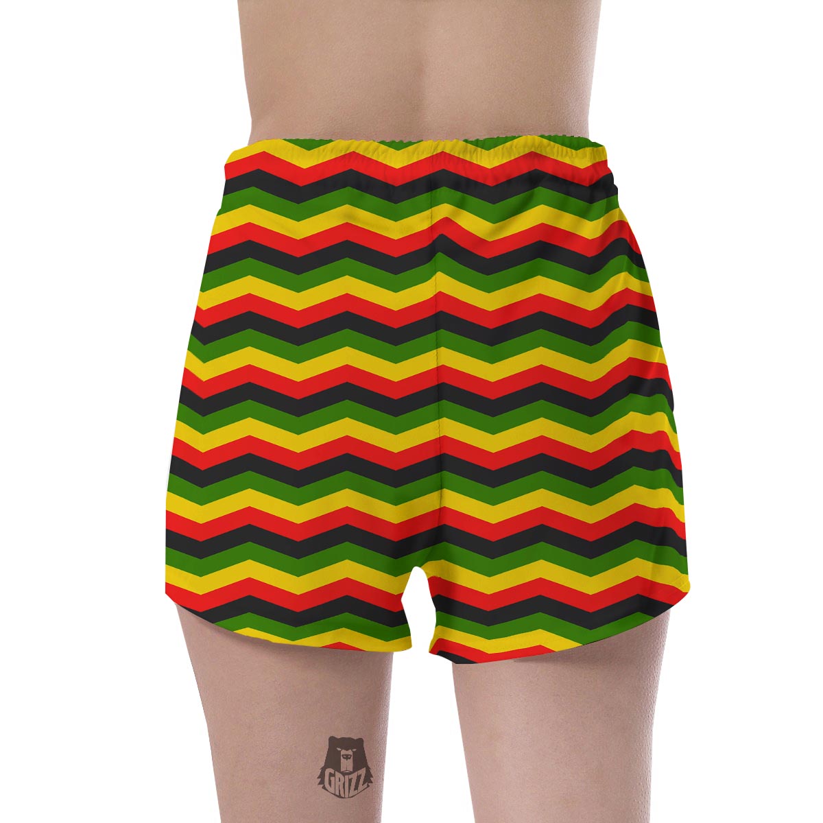 Jamaica Reggae Rasta Women's Shorts-grizzshop