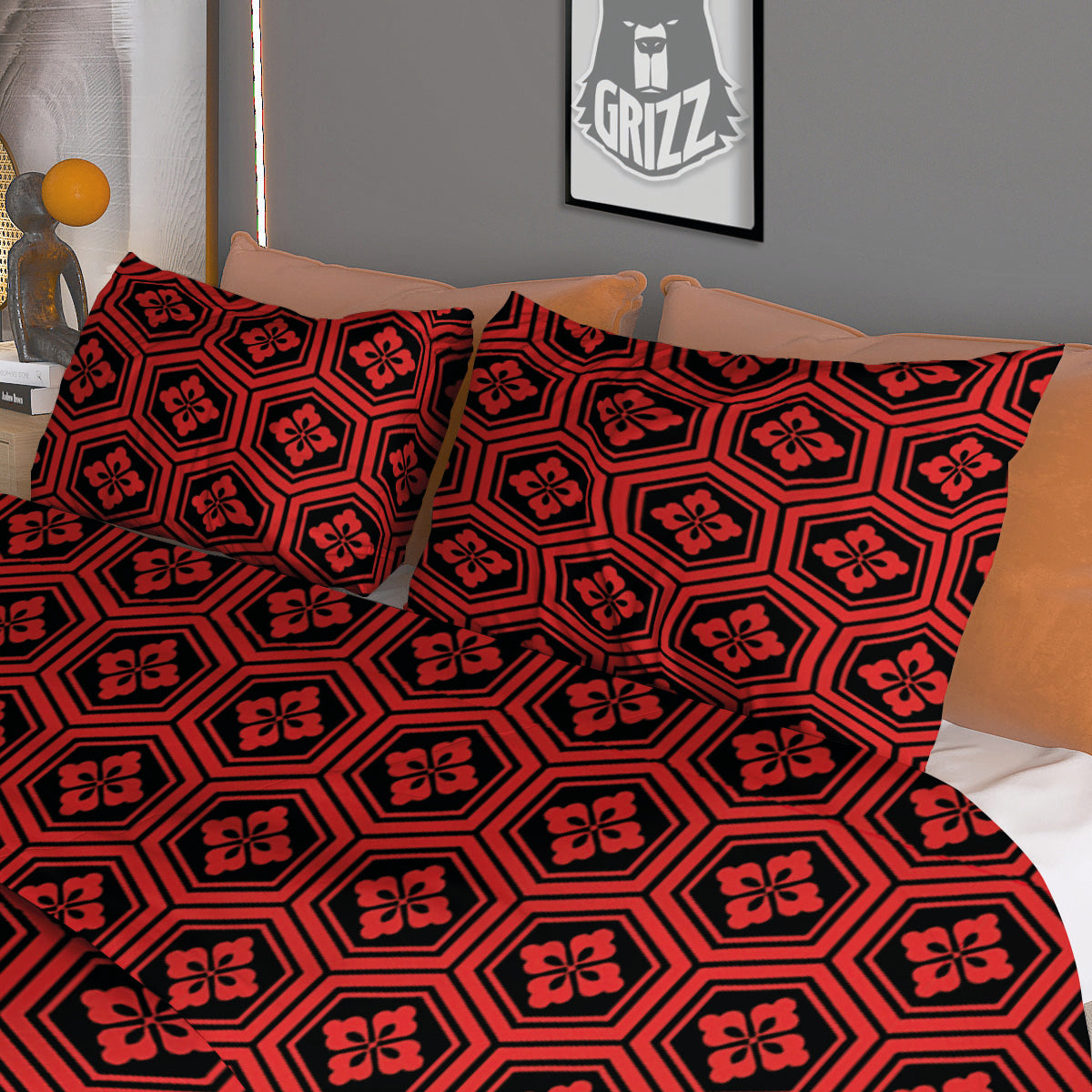 Jaguar Tropical Print Pattern Duvet Cover Bedding Set
