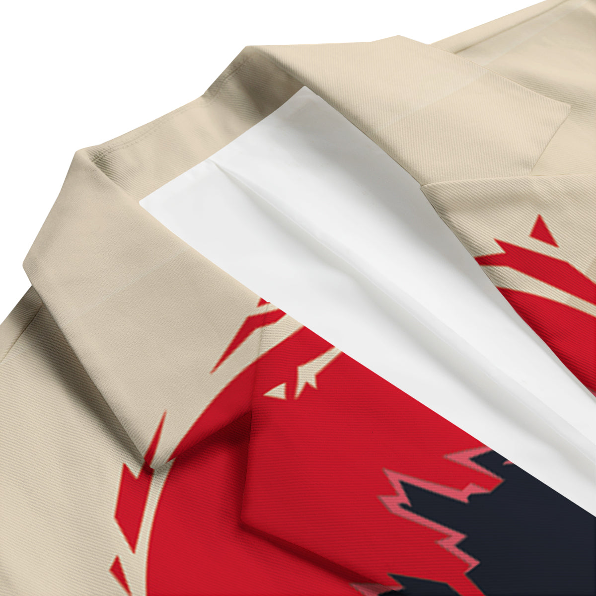 Japanese Godzilla Print Men's Blazer-grizzshop