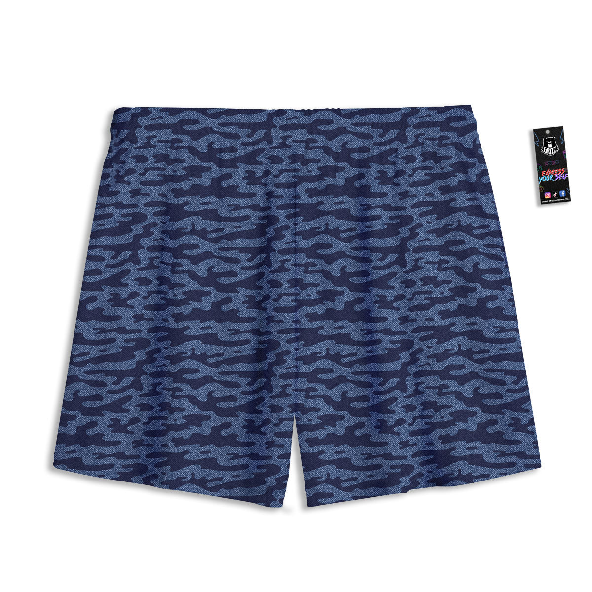 Hibiscus Exotic Tropical Print Pattern Mesh Shorts