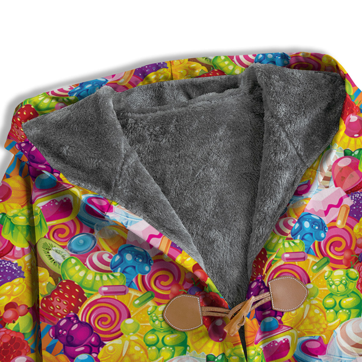 Jelly And Candy Print Pattern Men's Windbreaker Jacket-grizzshop