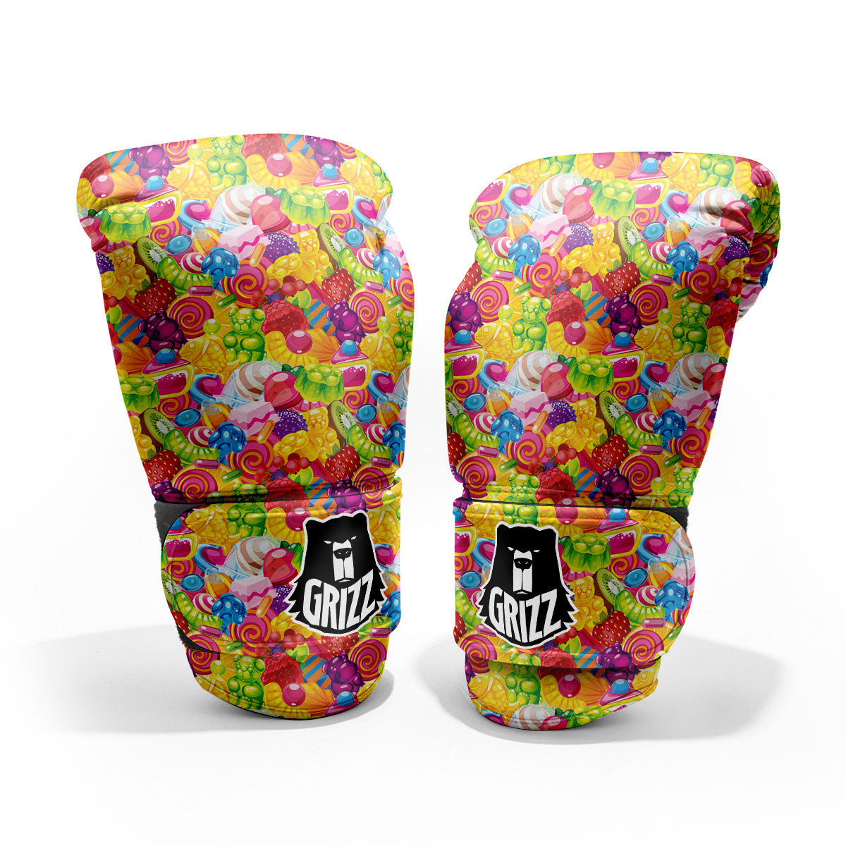 Jelly And Candy Print Pattern Pro Boxing Glove