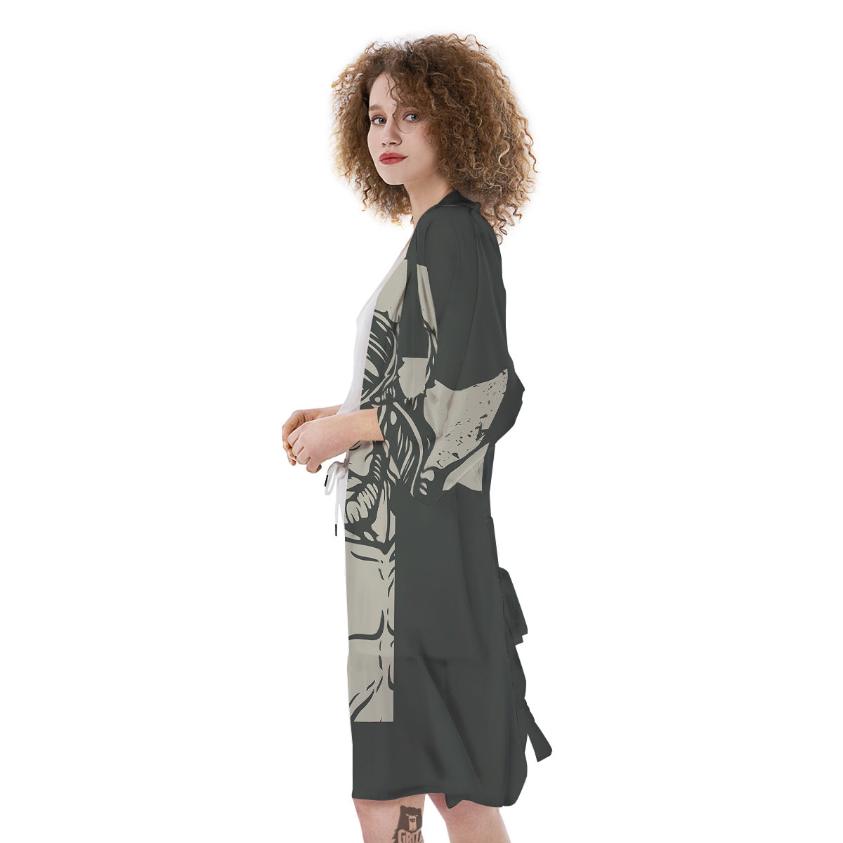 Jesus Christ Crucifixion Print Kimono-grizzshop