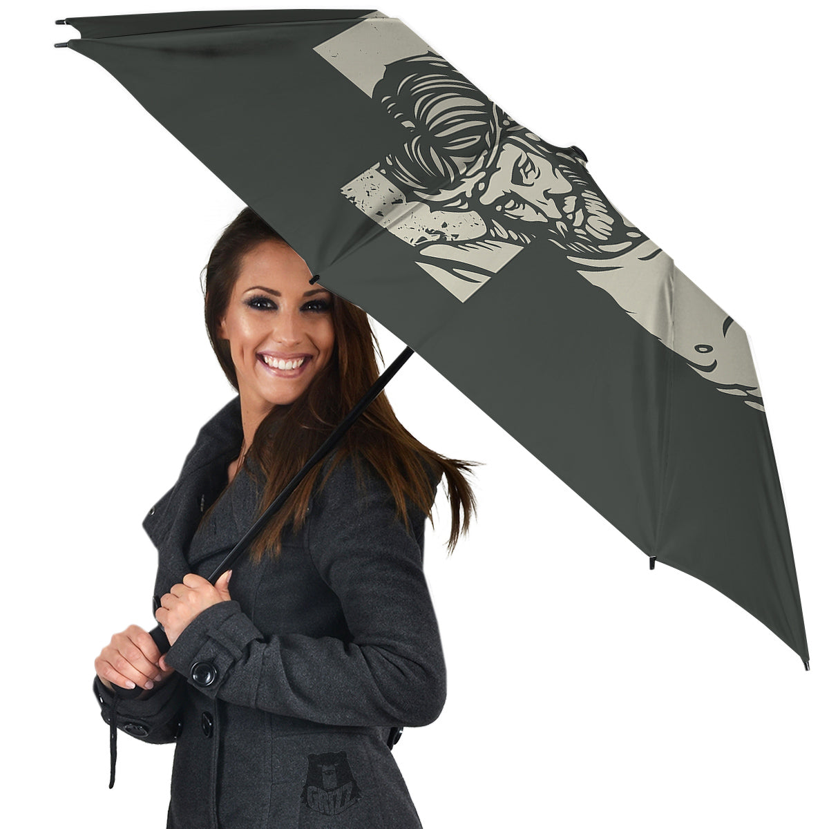 Jesus Christ Crucifixion Print Umbrella-grizzshop