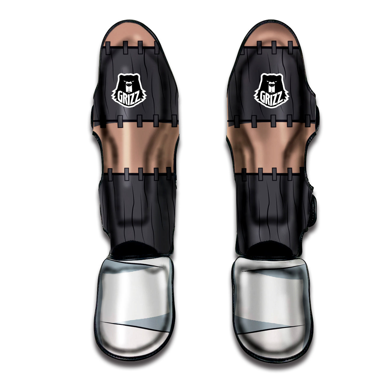 Kakuzu Akatsuki Muay Thai Shin Guards-grizzshop