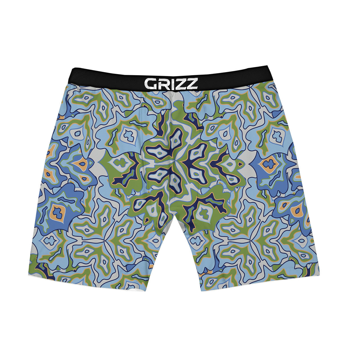 Kaleidoscope Boho Print Boxer Briefs-grizzshop