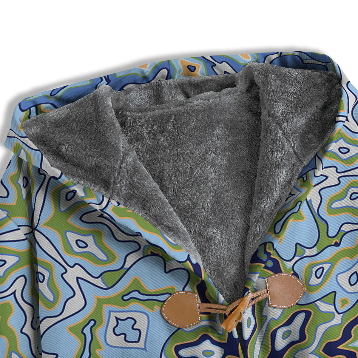 Kaleidoscope Boho Print Men's Windbreaker Jacket-grizzshop
