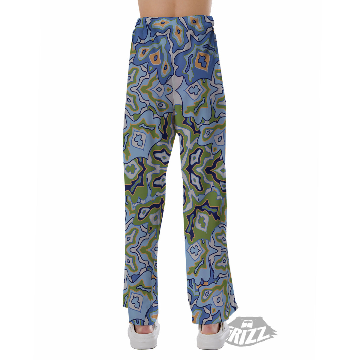 Kaleidoscope Boho Print Pajama Pants-grizzshop
