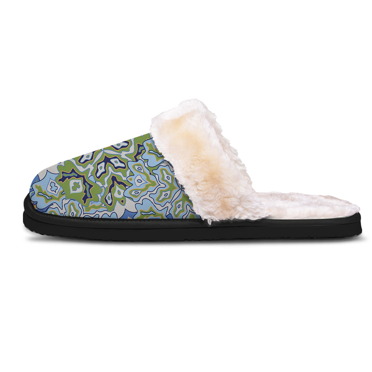 Kaleidoscope Boho Print Slippers-grizzshop