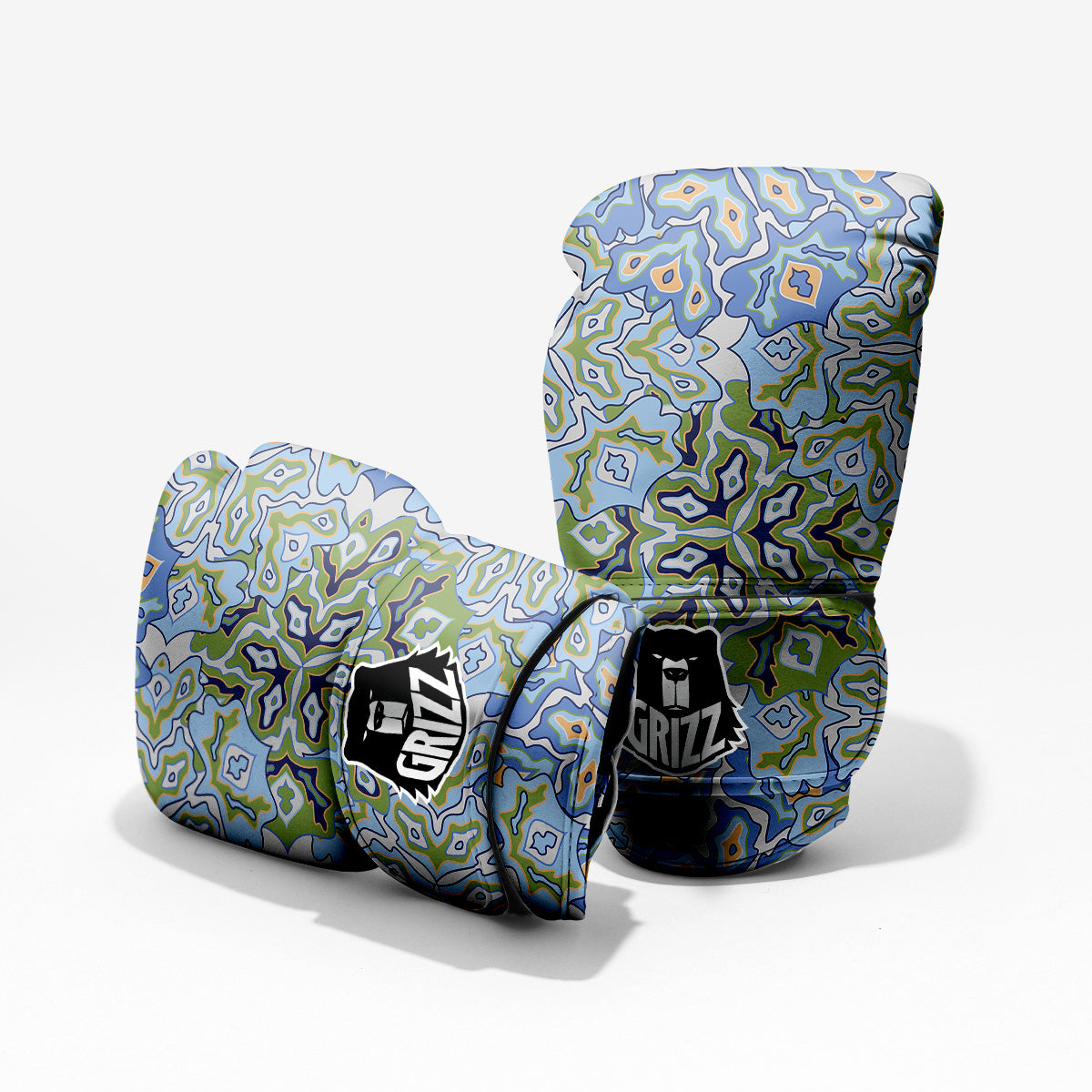 Kaleidoscope Boho Print Pro Boxing Glove