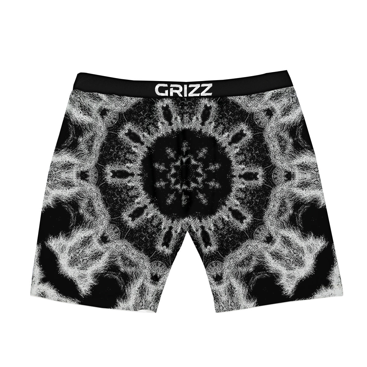 Kaleidoscope Cloud Dark Print Boxer Briefs-grizzshop