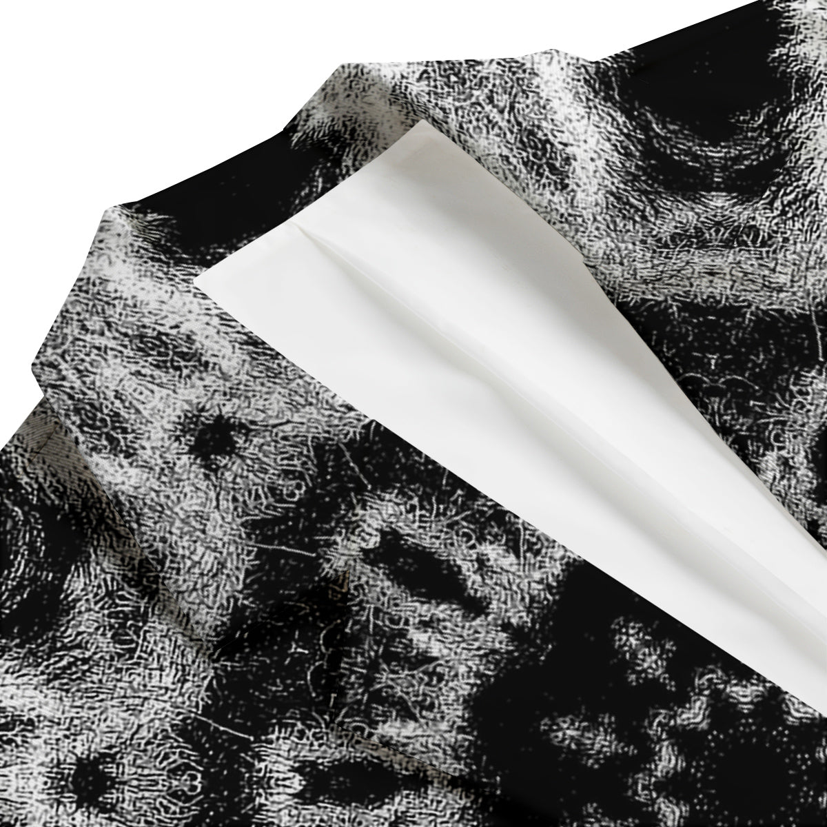 Kaleidoscope Cloud Dark Print Men's Blazer-grizzshop