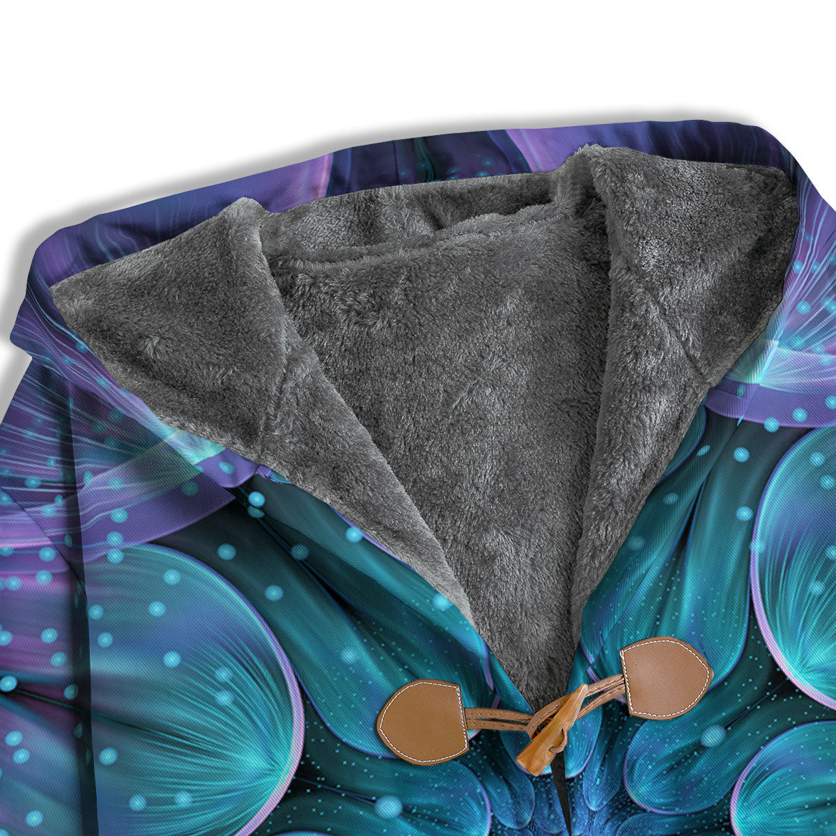 Kaleidoscope Sparkle Print Men's Windbreaker Jacket-grizzshop