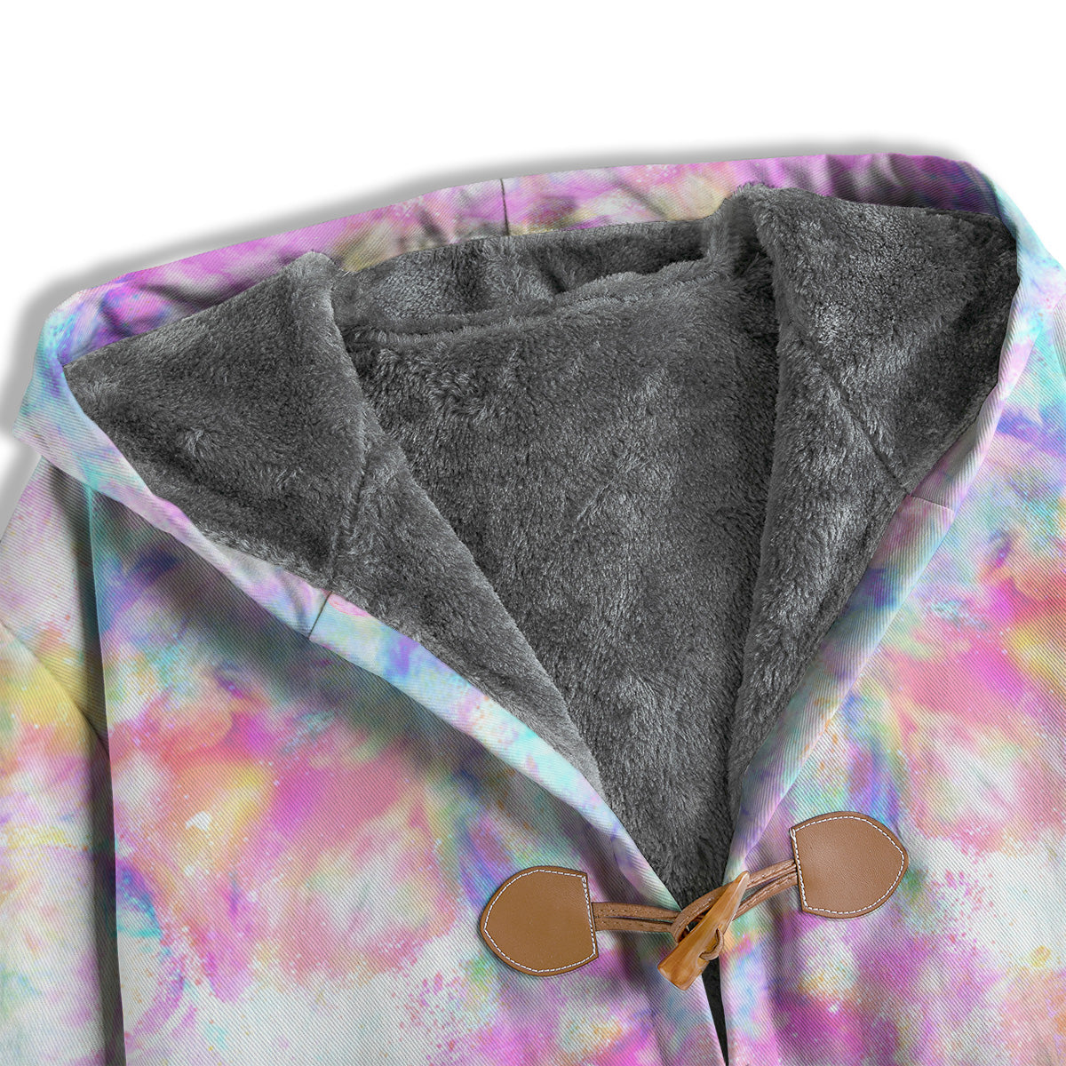 Kaleidoscope Tie Dye Pastel Print Pattern Men's Windbreaker Jacket-grizzshop