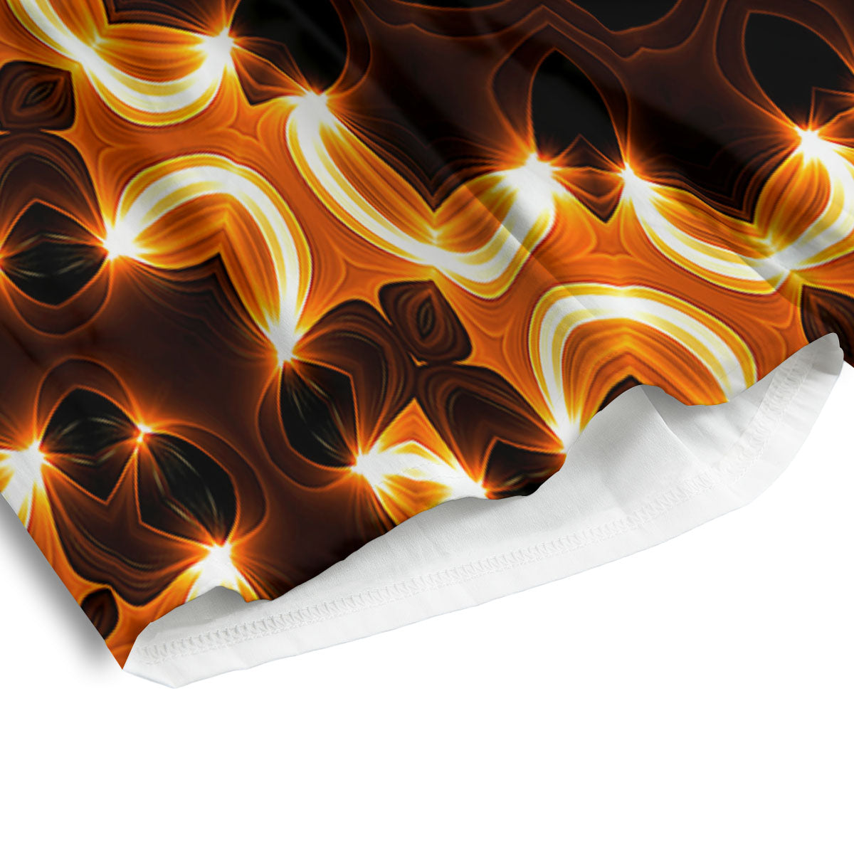 Kaleidoscope Vintage Print Men's Athletic Shorts