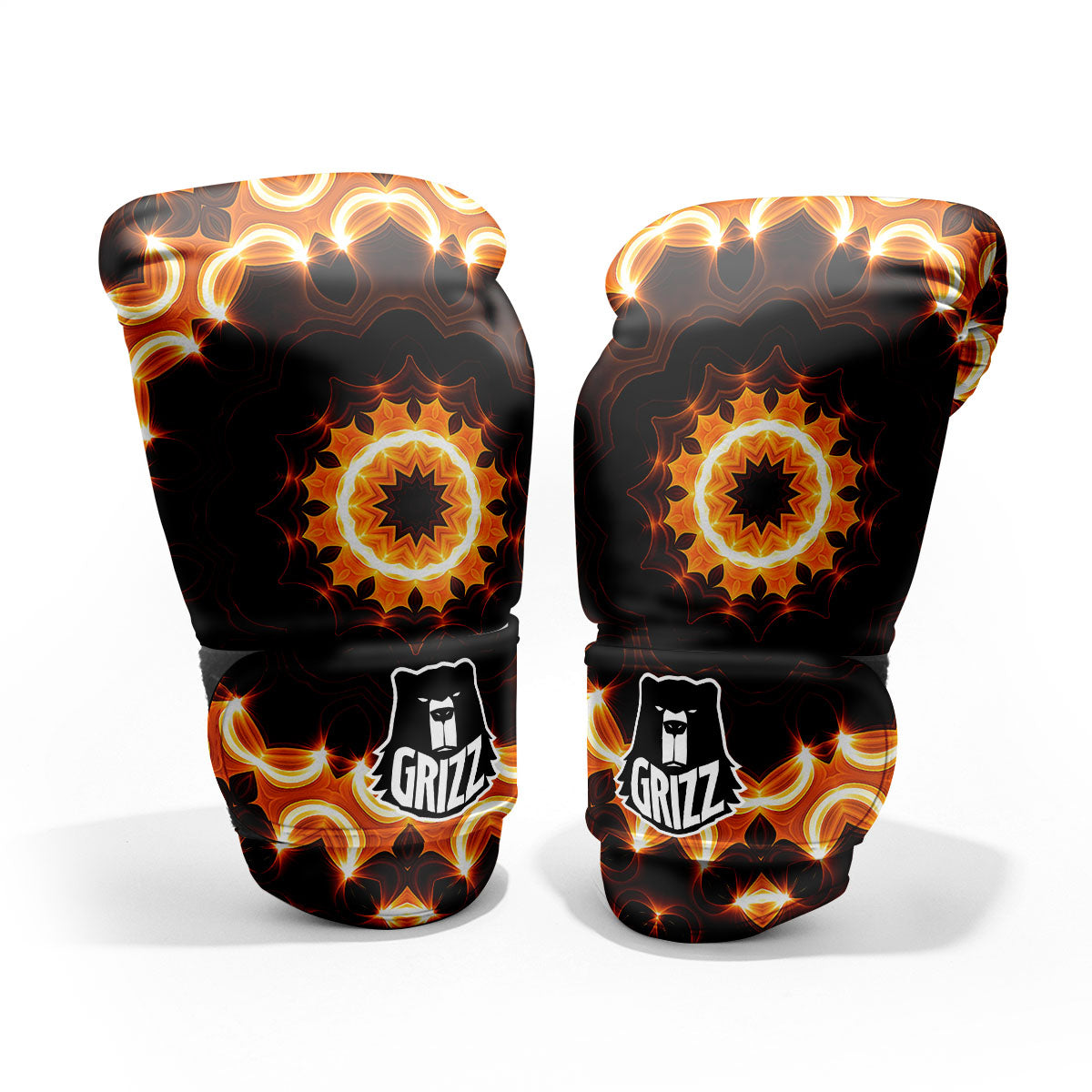 Kaleidoscope Vintage Print Pro Boxing Glove