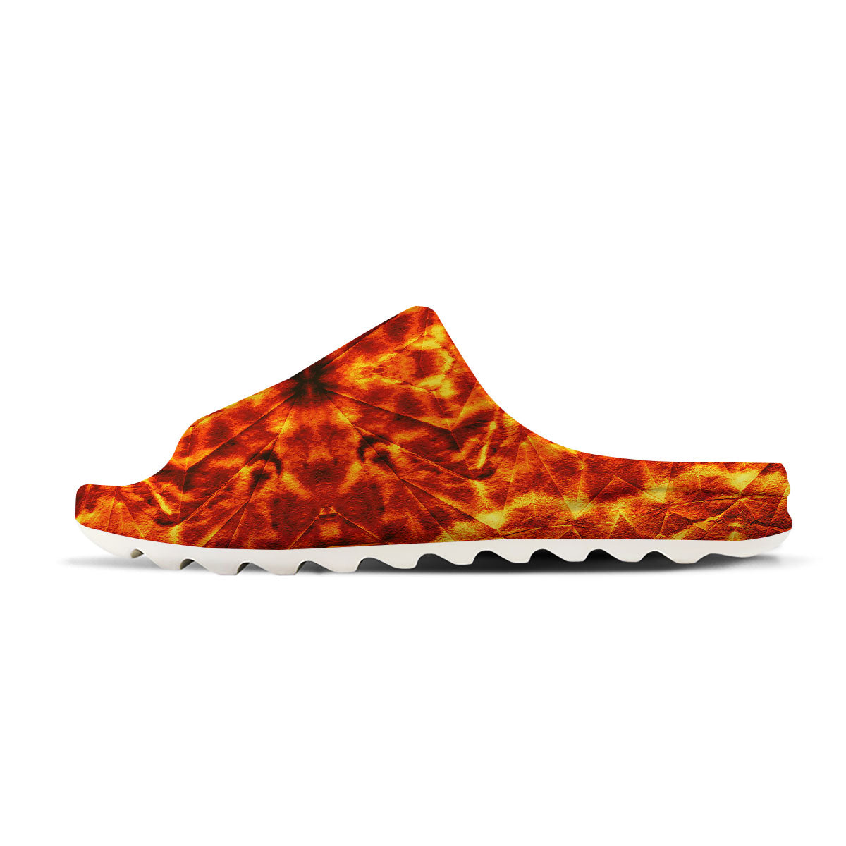 Kaleidoscope Flame Print Sandals-grizzshop