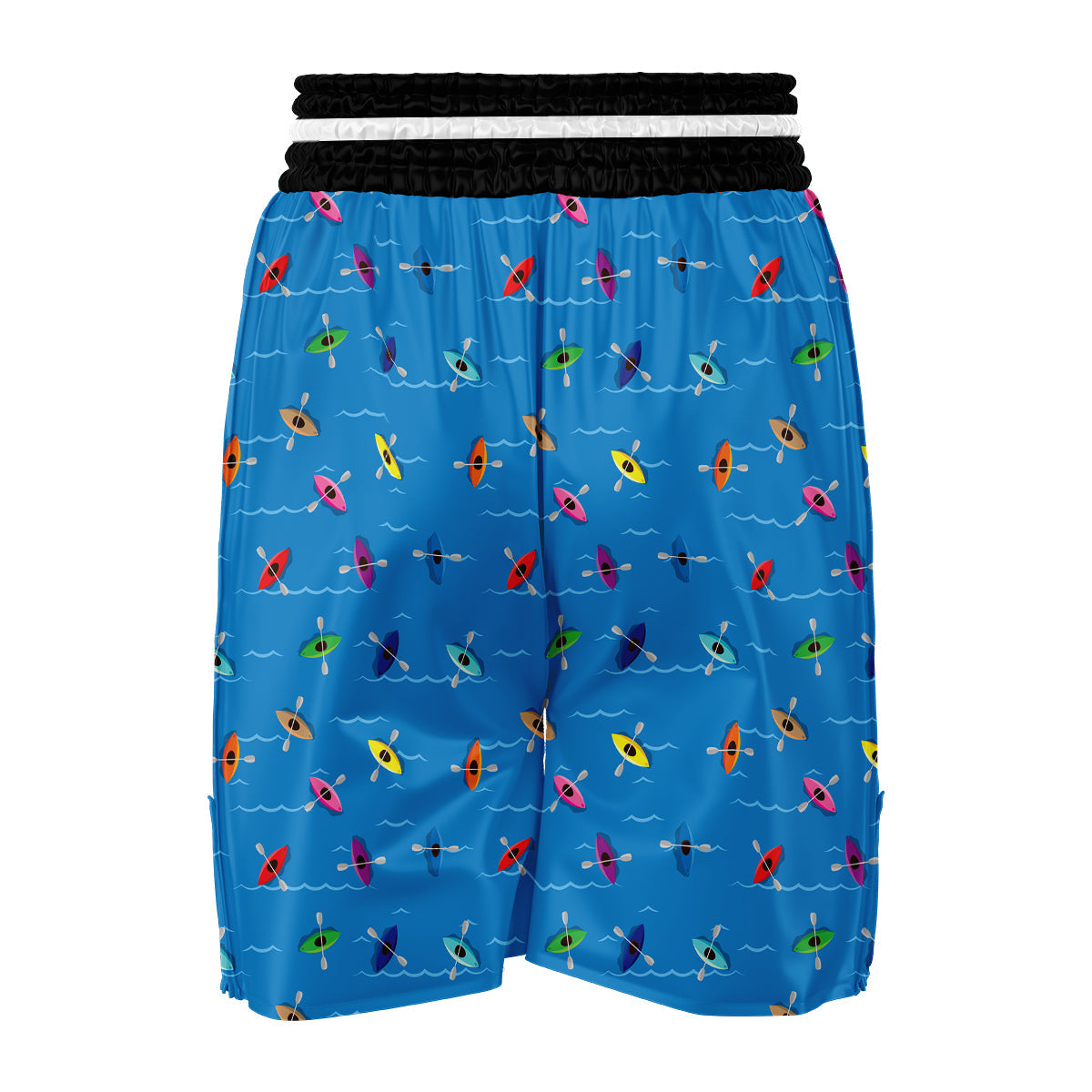 Kayak Colorful Print Pattern Boxing Shorts-grizzshop